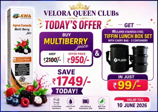 Multiberry juice with discount on Insulated Stainless steel leakproof tiffin lunch box 